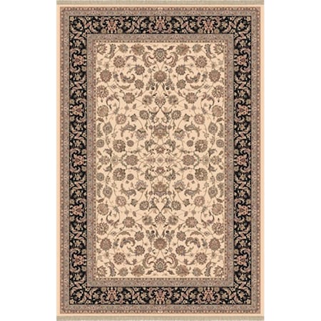 Dynamic Rugs Brilliant 7 ft. 10 in. x 11 ft. 2 in. 72284-191 Rug - Ivory BR91272284191